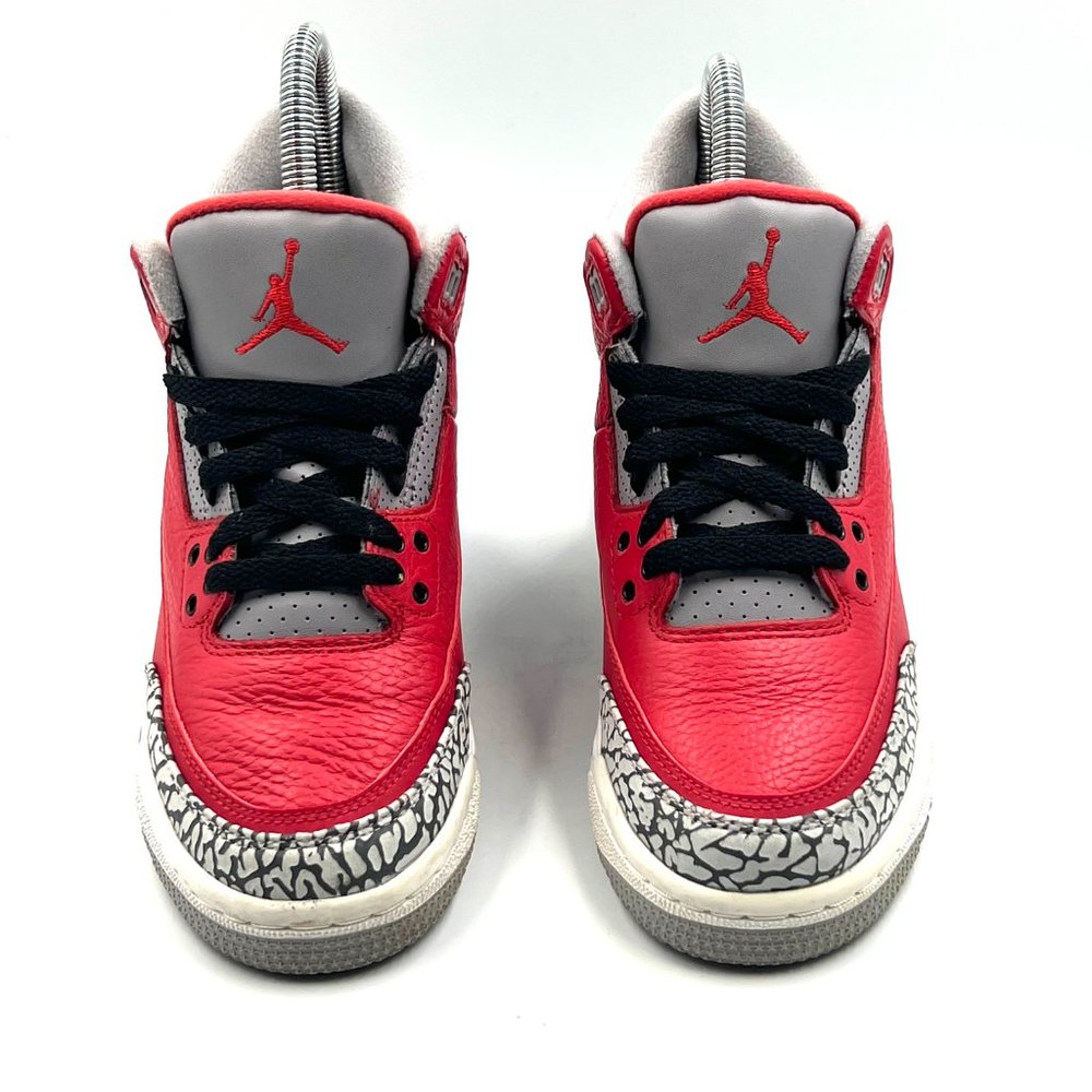 Air Jordan 3 Retro SE GS 'Unite' - Fire Red - Picture 4 of 10